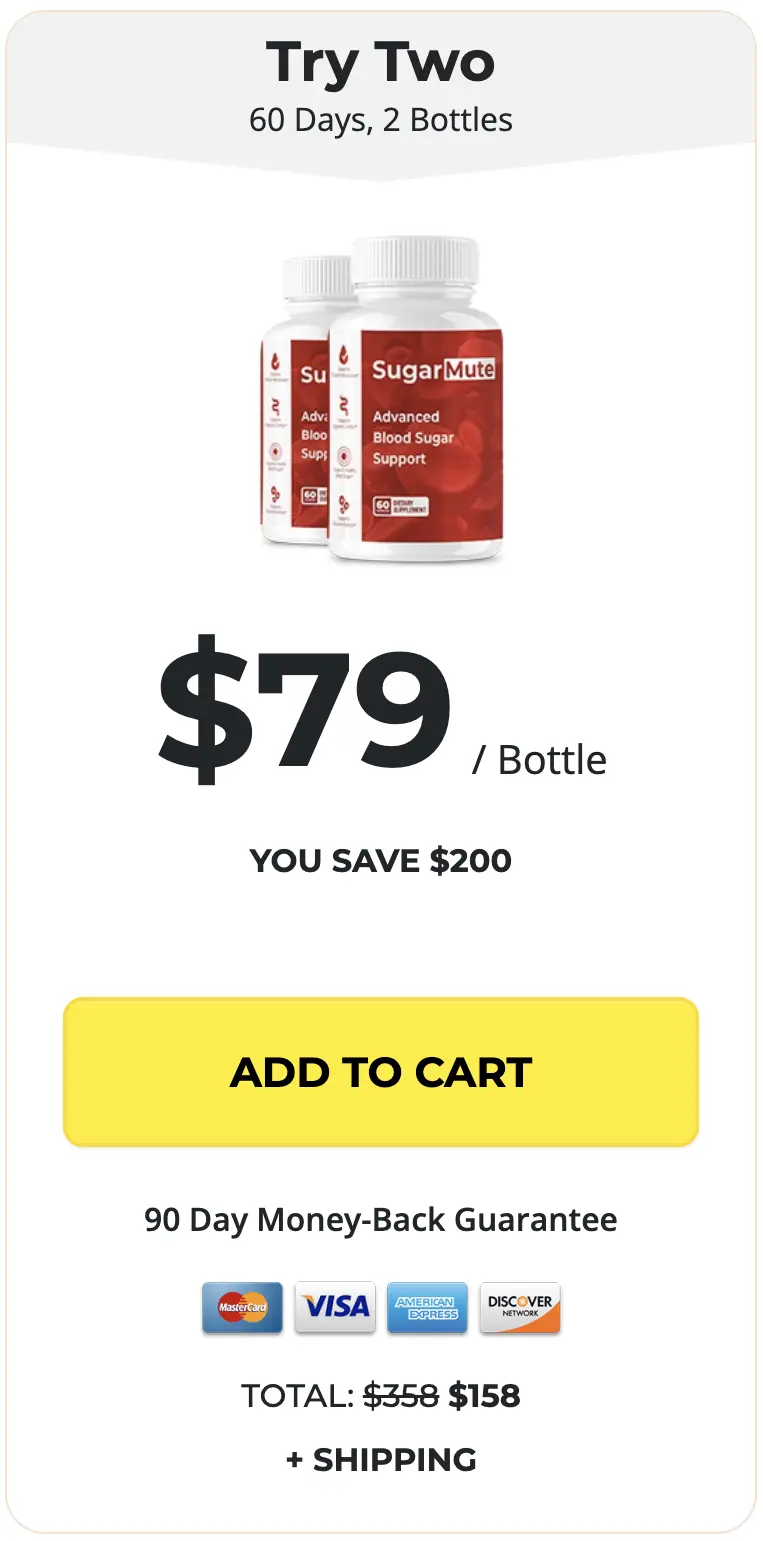 SugarMute one bottle
